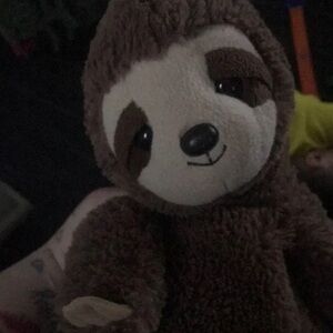 Sloth plush doll